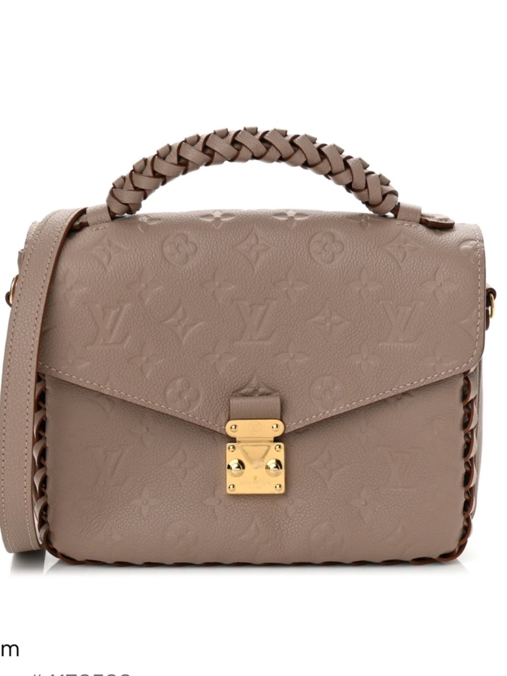 Louis Vuitton Empreinte Braided Pochette Métis - Vison - MM - Gorgeous!